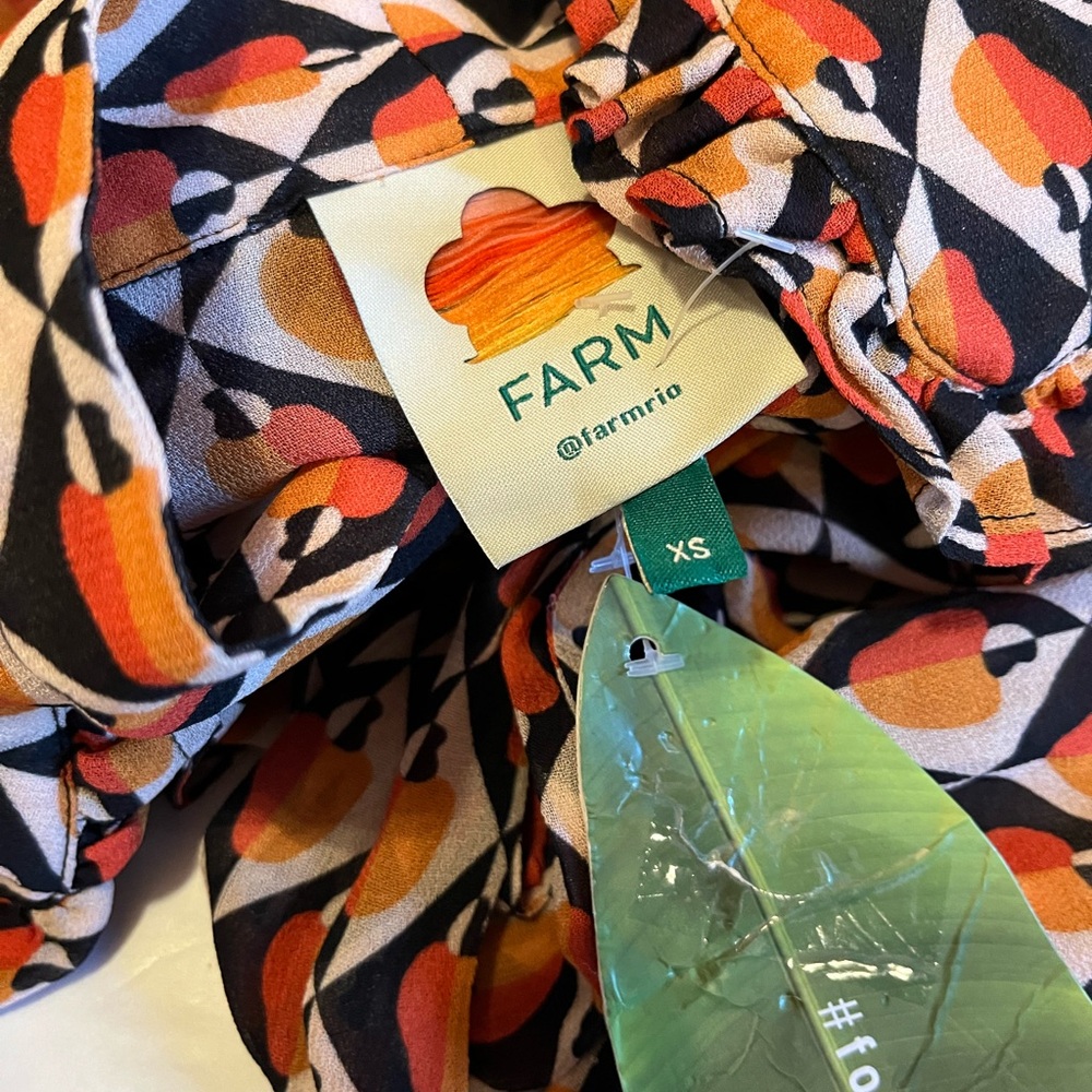 FARM Rio Multicolor Geometric Blouse - Picture 12 of 12
